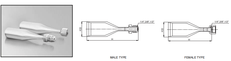 TKF TK-FUJINKIN TKSCT 富士金 連接變徑參數