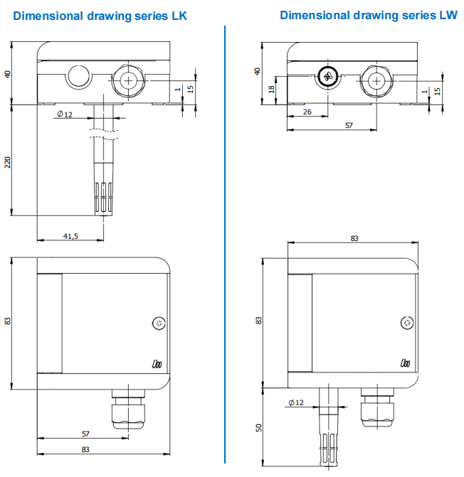 蓋加美Galltec+mela L系列 數字型 溫濕度變送器批發
