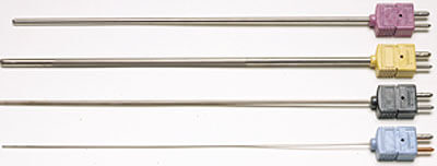 OMEGA奧米佳 HJQIN帶有快速斷開型連接器的熱電偶 帶模塑到探頭金屬護套的耐高溫標準型連接器：標準尺寸