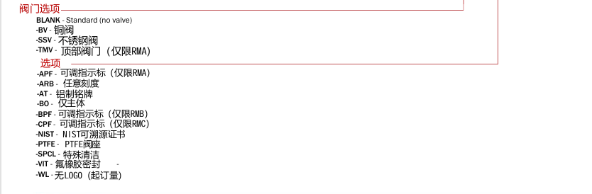 DWYER德威爾 RM系列 浮子/轉子流量計參數